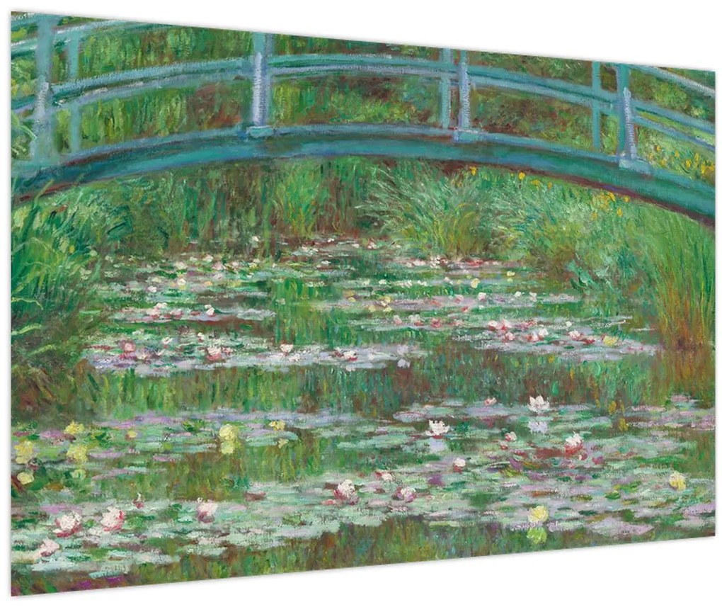 Obraz - Claude Monet, The Japanese Footbridge, reprodukcia (90x60 cm)