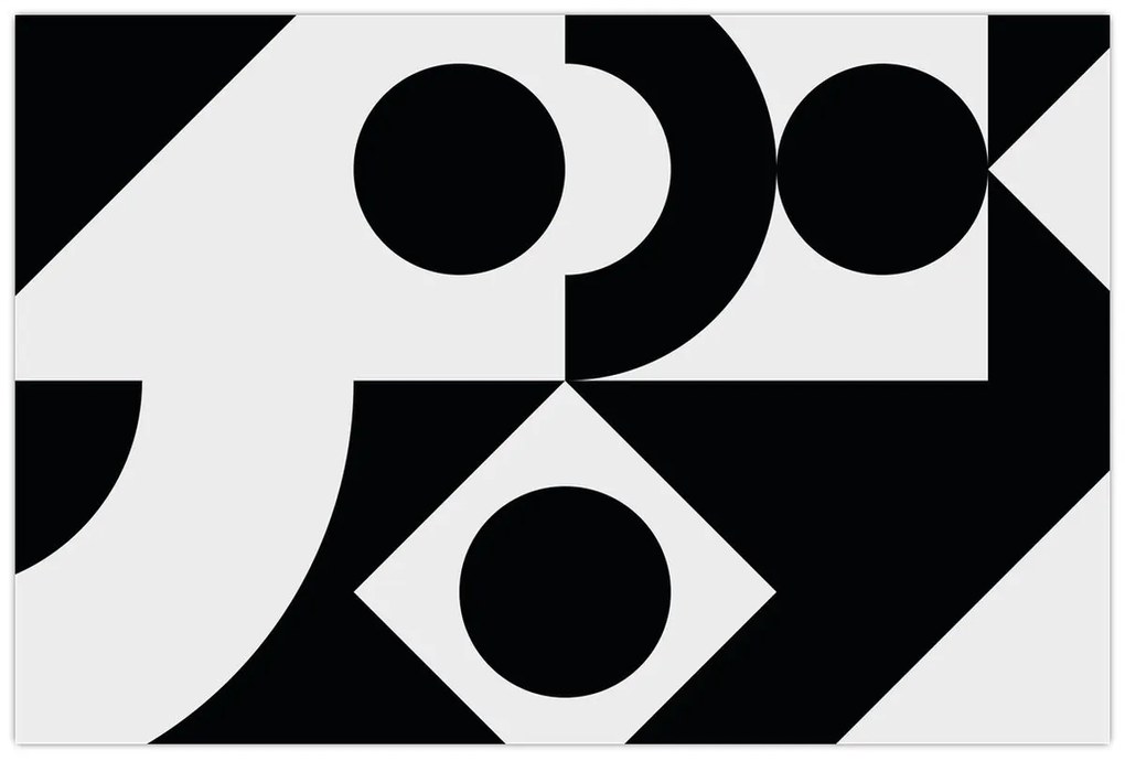 Obraz - Geometrická abstrakcia N⁰1 (90x60 cm)