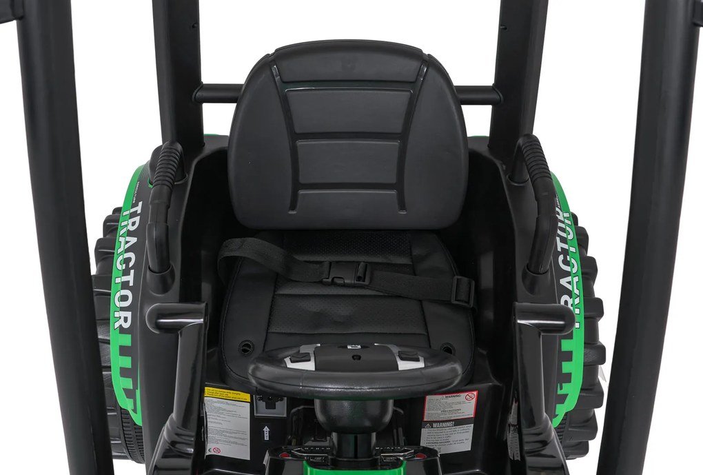 Ramiz MEGA Traktor D68 s prívesom zelený