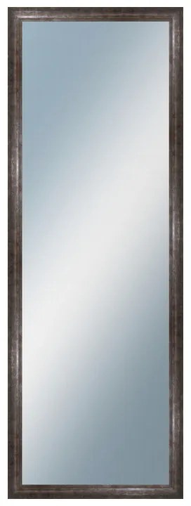 DANTIK - Zrkadlo v rámu, rozmer s rámom 50x140 cm z lišty NEVIS šedá (3053)