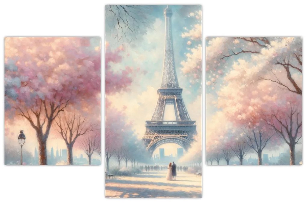 Obraz – Jar v Paríži (90x60 cm)