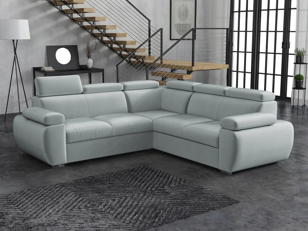 Rohová sedacia súprava Linoria Maxi (sivá)