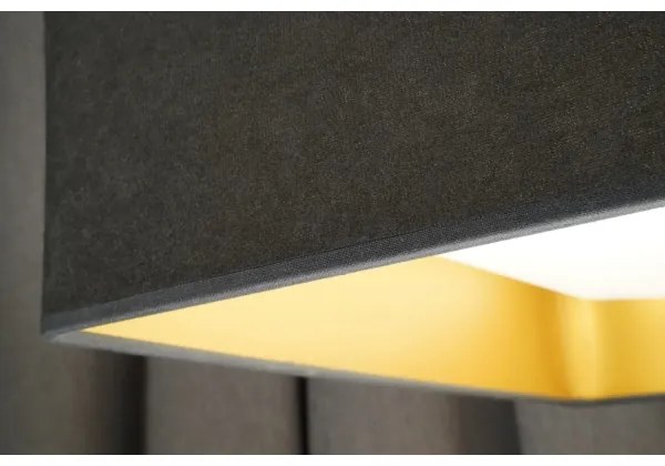 Brilagi-LED Stmievateľné svietidlo VELVET SQUARE LED/36W/230V Wi-Fi Tuya+DO šedá