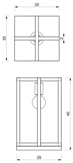 Stolná lampa ARNOLD 1xE27/60W/230V čierna