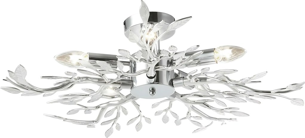 Toolight Toolight, stropné svietidlo 5xE14, EBT021-5C, chrómová, OSW-01220