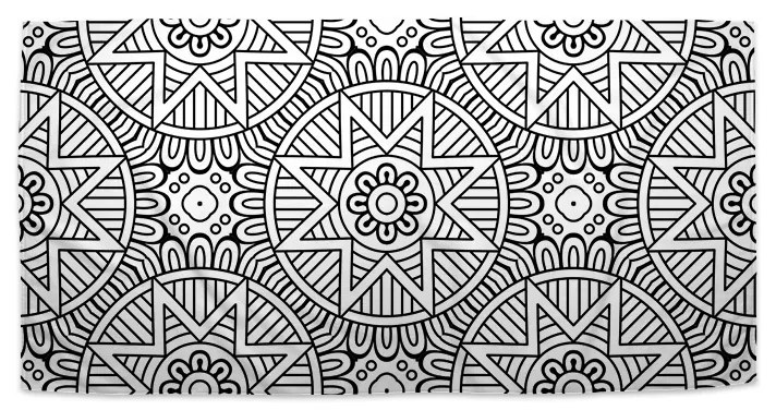 Sablio Uterák Hviezdy mehendi - 30x50 cm