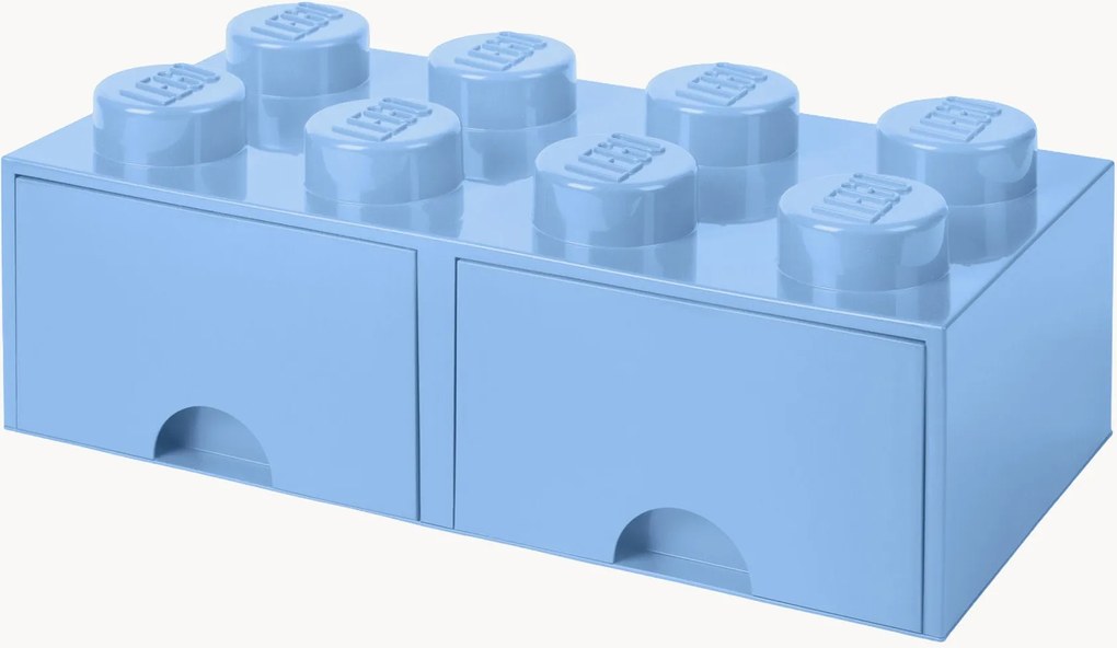 LEGO úložná zásuvka Brick, 8 gombíkov