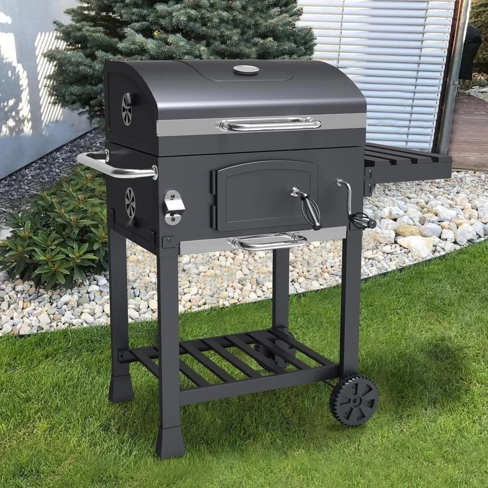 Multifunkčný BBQ gril Avenberg GENIUS+liatinový rošt