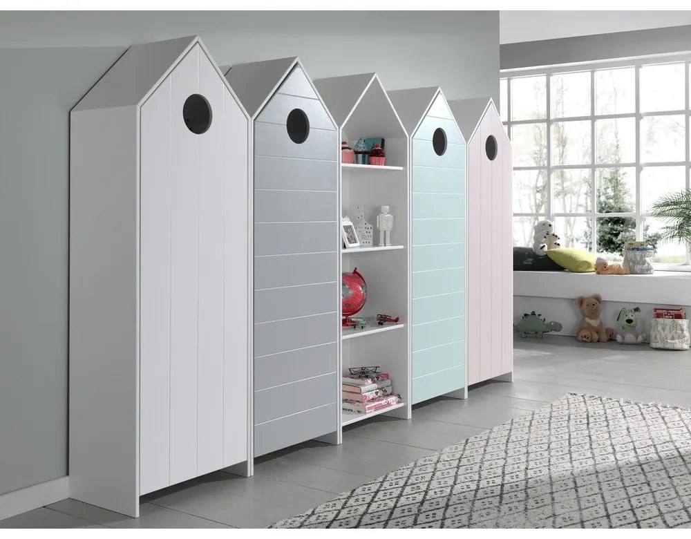 Otvorená detská šatníková skriňa 228x171,5 cm CASAMI – Vipack