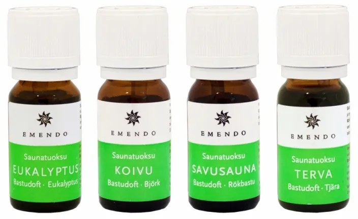 Set vôní do sauny Emendo 4x10ml