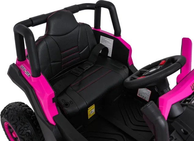 Elektrické autíčko Buggy Madman UTV-MX ružové