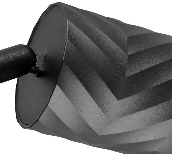 Bodové svietidlo ARRAS 6xGU10/10W/230V čierna