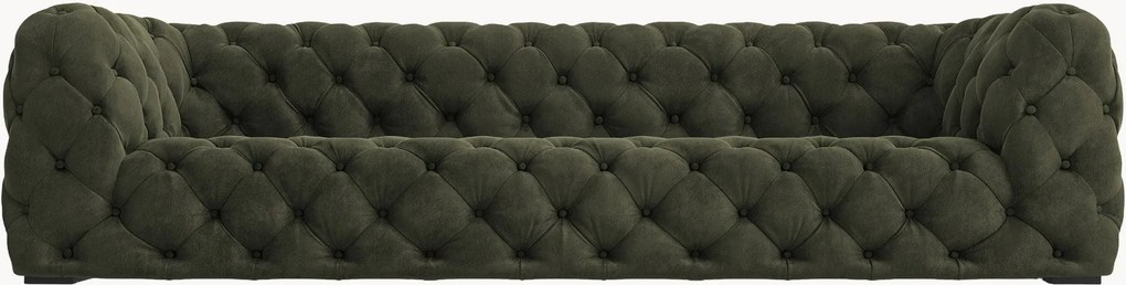 Zamatová pohovka Loge (3-miestna), Š 263 cm