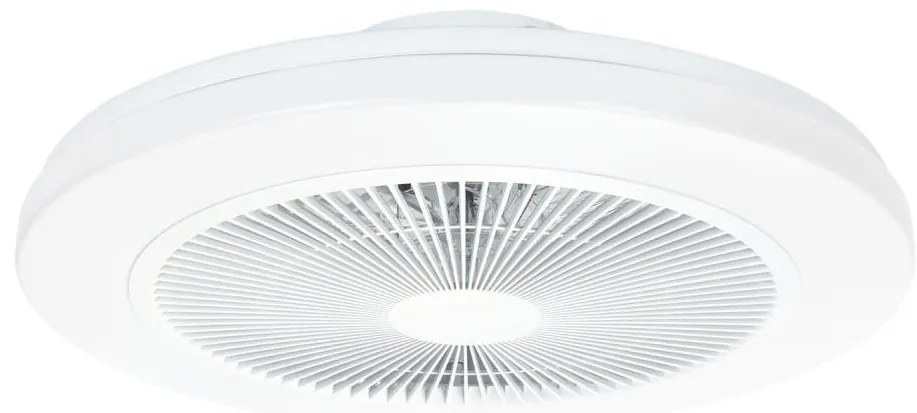 Aigostar - LED Stmievateľný stropný ventilátor LED/40W/230V 2700-6500K + DO biela
