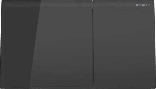 Geberit 115.622.SJ.1 - Splachovacie tlačidlo Sigma70 25x14,6 cm čierne