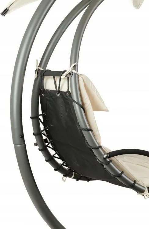 ZÁHRADNÉ ZÁVESNÉ KRESLO ZALIA BÉŽOVÉ