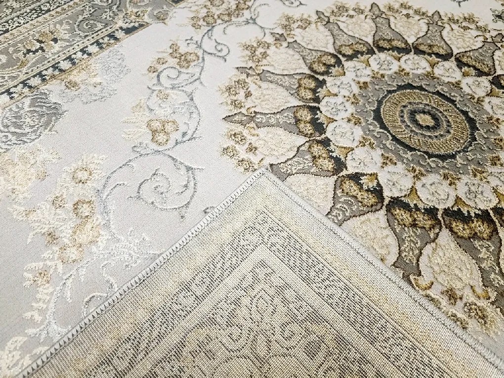 BE Koberec Deluxe 9093 BEIGE – béžový obdĺžnikový Rozmer: 200x290 cm