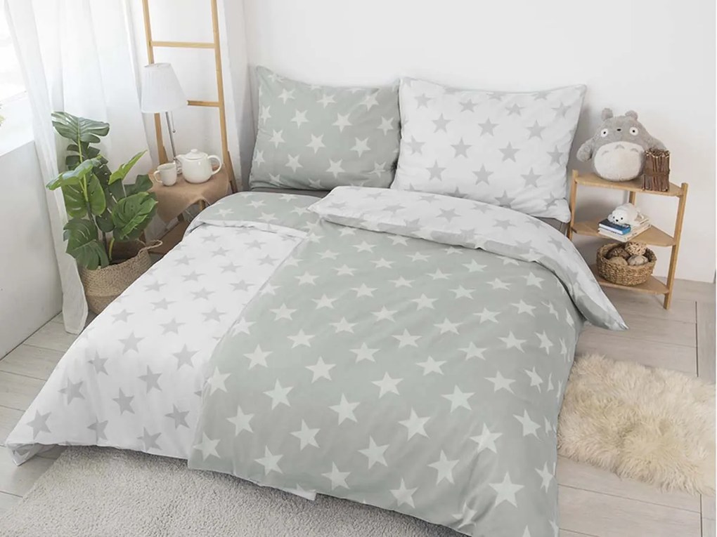 XPOSE® Flanelové obliečky LÝDIE DUO - sivé