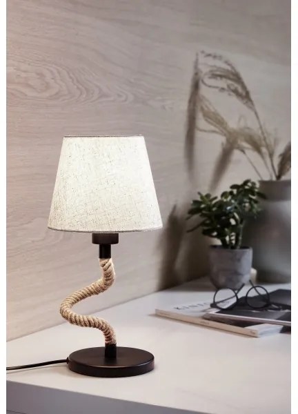 Eglo 43199 - Stolná lampa RAMPSIDE 1xE27/28W/230V
