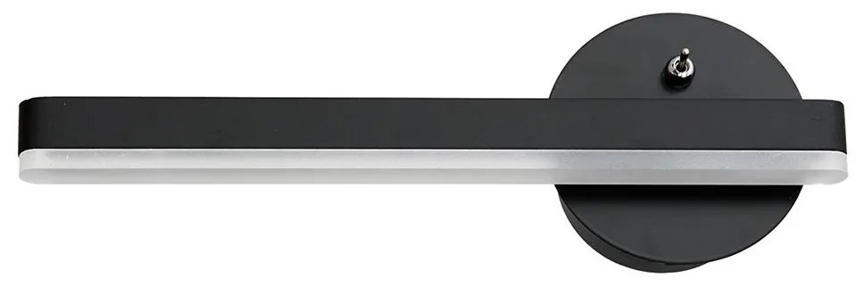 LED Nástenné svietidlo SYDNEY LED/6W/230V čierna