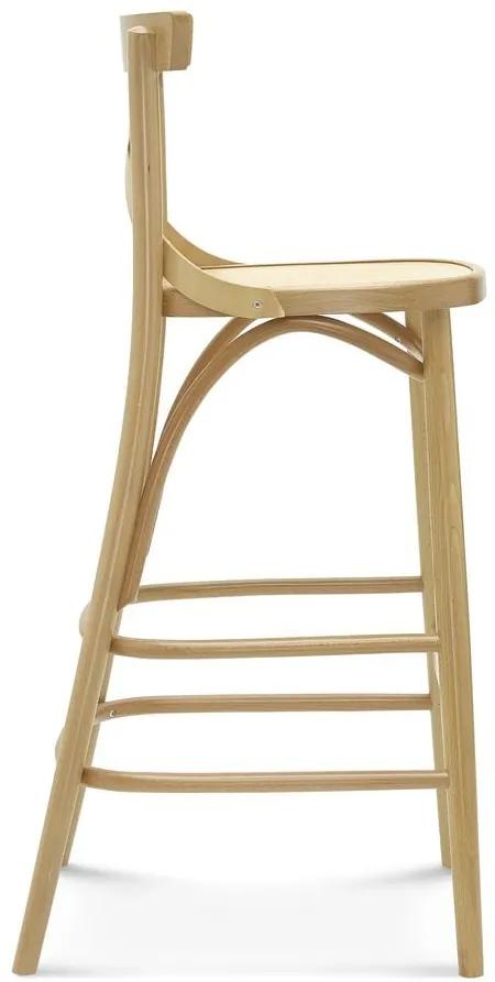 FAMEG BST-8810/1 - barová stolička Farba dreva: buk štandard, Čalúnenie: látka CAT. A