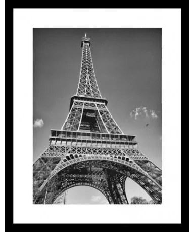 B&W rámovaný obraz 40x50