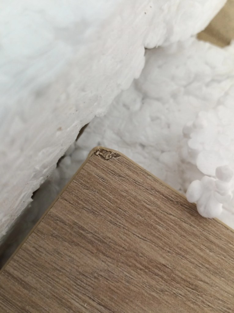 AKCIA Jedálenský stôl MADO čierny s doskou v dekore dub artisan 120x80cm II. akosť