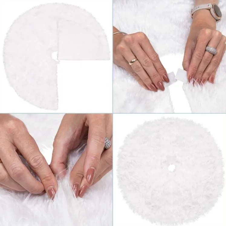 Bestent Koberec pod stromček 85cm White