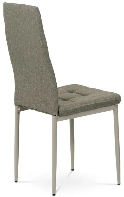 Autronic BONTEC Jedálenská stolička, béžová, látka, DCL-397 CRM2 Farba: Hnedá