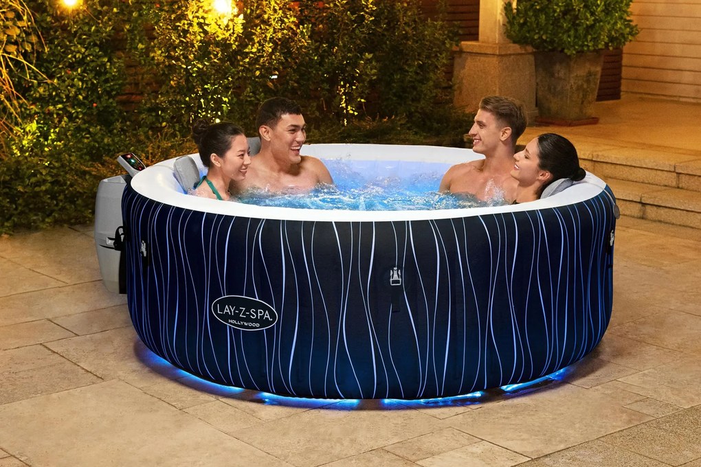 Bestway LAY-Z-SPA HOLLYWOOD AIR JET JACUZZI 196 X 66 CM
