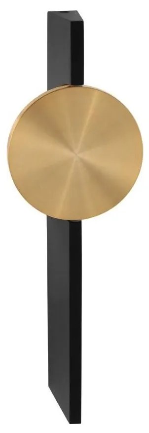 Zuma Line 003064-034753 - LED Nástenné svietidlo FLUX LED/3W/230V čierna/zlatá