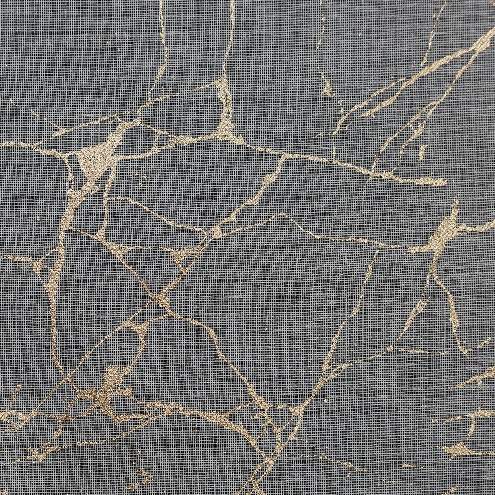 ZÁCLONA NA KRÚŽKOCH REVA 140X250 CM VZOROVANÁ