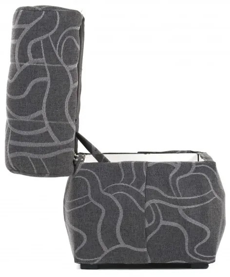 Sedacia súprava Carington, sivá (twist 21/jelša)