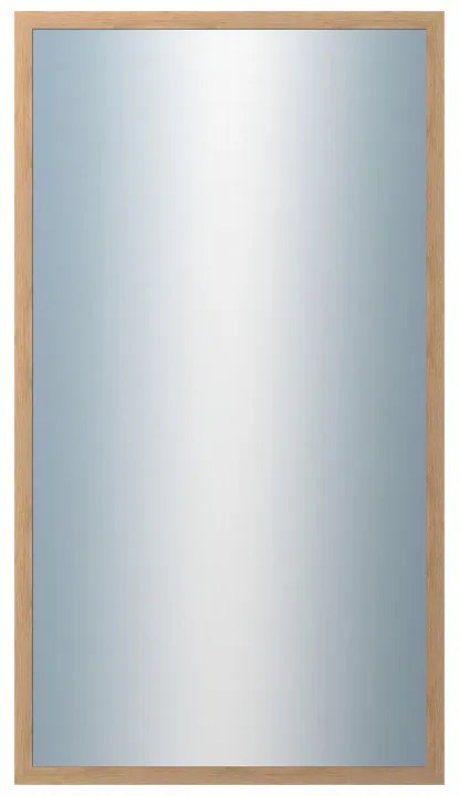 DANTIK - Zrkadlo v rámu, rozmer s rámom 50x90 cm z lišty KASSETTE dub (2863)