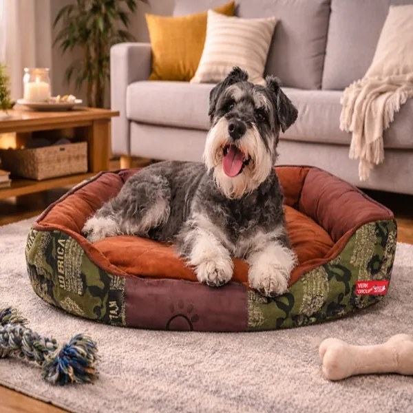 Pelech pre psa / mačku L - Maskáč - zelený