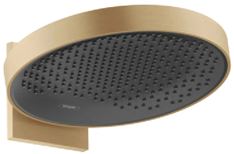 Hansgrohe Rainfinity, hlavová sprcha 360 1jet s pripojením na stenu, kartáčovaný bronz, HAN-26230140