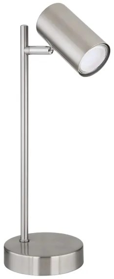 Globo 57910T - Stolná lampa ROBBY 1xGU10/5W/230V matný chróm