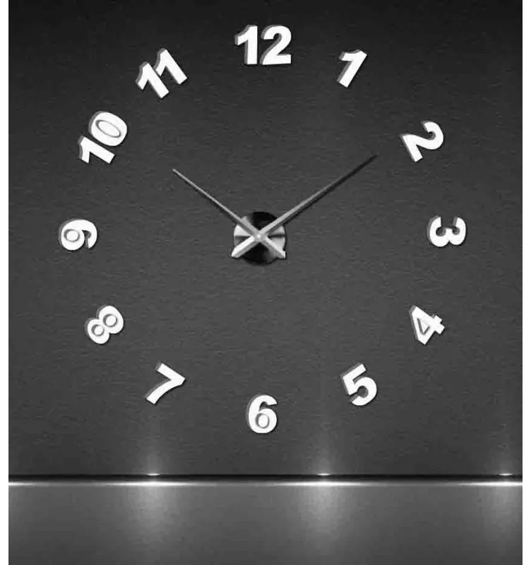 Nástenné hodiny nalepovacie do obývačky I SENTOP 12S047