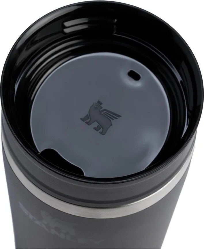 Čierny termo hrnček z nehrdzavejúcej ocele 230 ml Café-To-Go Travel Mug Black 2.0 – Stanley