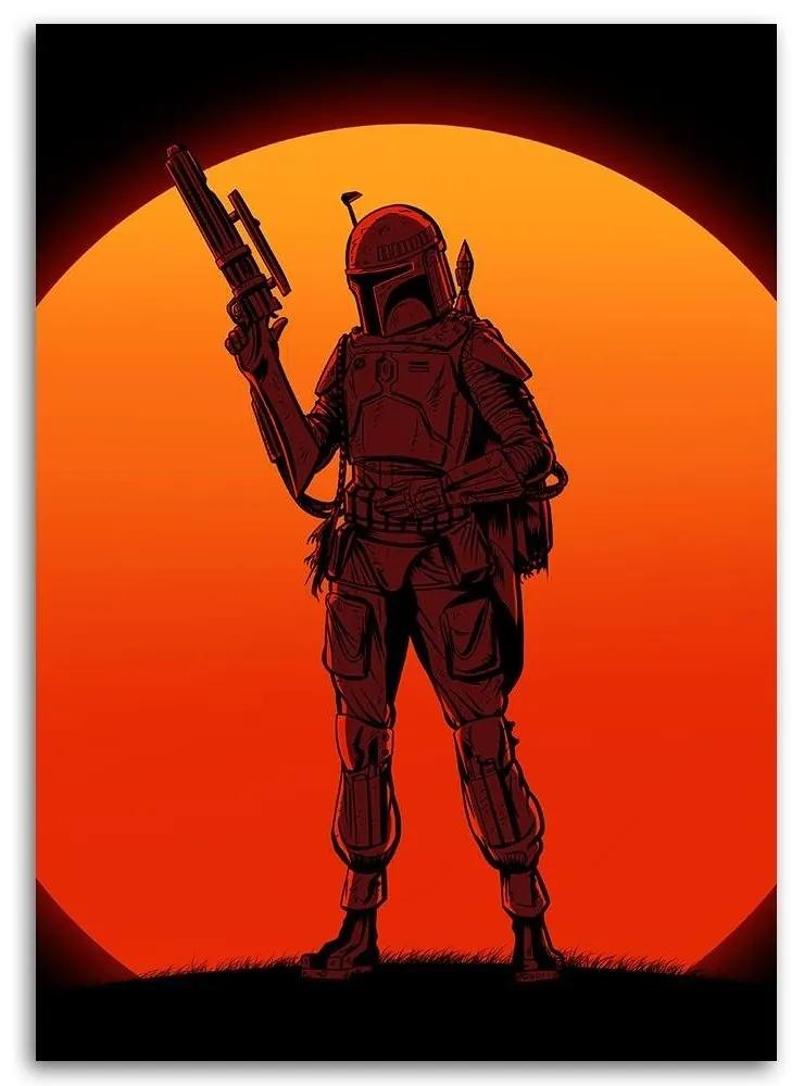 Gario Obraz na plátne Star Wars, Mandalorian - DDJVigo Rozmery: 40 x 60 cm
