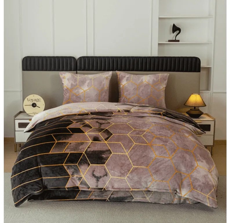 Obliečky mikroplyš VELVETIA farebné Rozmer obliečky: 2 ks 70 x 90 cm | 200 x 220 cm