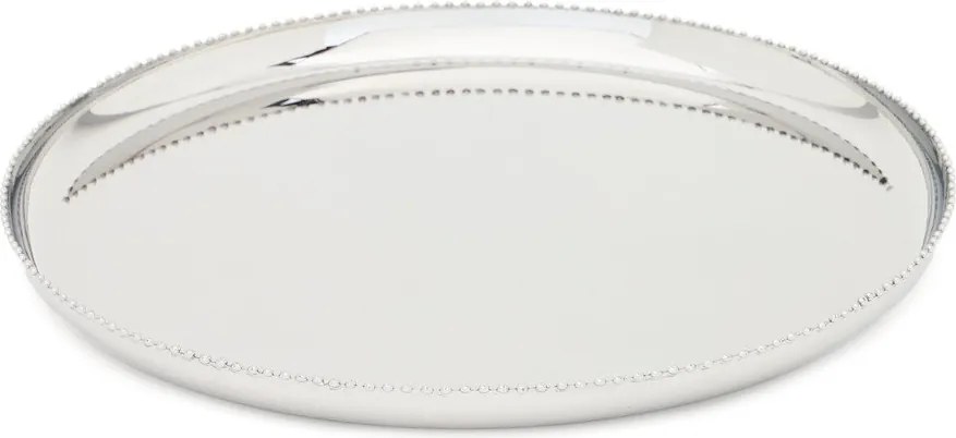 Servírovacia tácka z nehrdzavejúcej ocele ø 35,5 cm Nirela – Kave Home