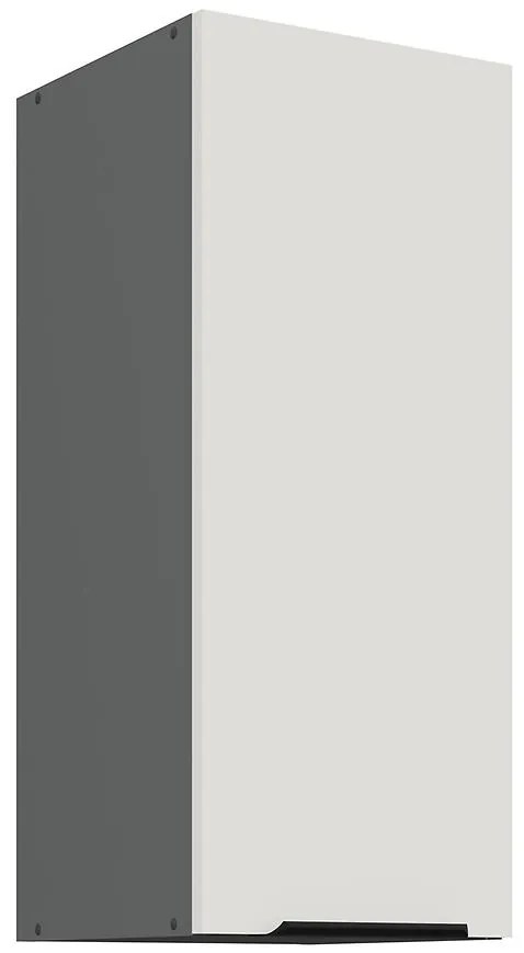 Kuchynská skrinka Aria-Wh/Ant Anti Fingerprint 30g-72 1f