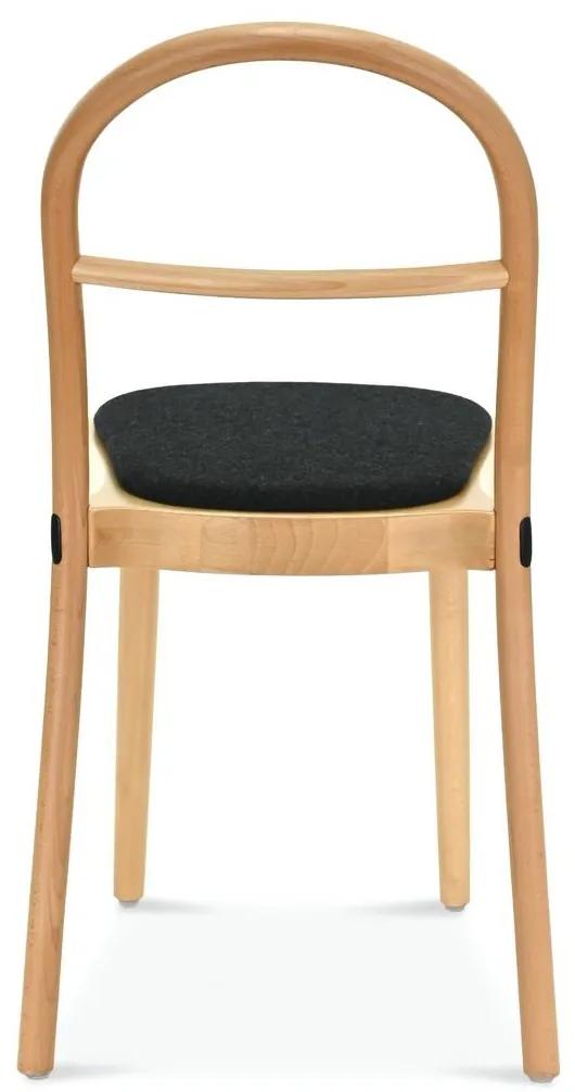 FAMEG Hips - A-2004 - jedálenská stolička Farba dreva: buk premium, Čalúnenie: látka CAT. D