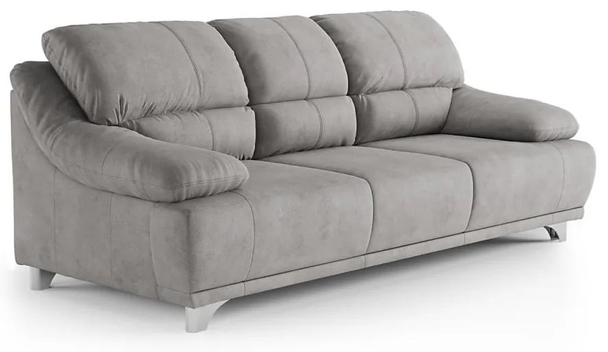 Trojmiestna pohovka RIMINI sivá