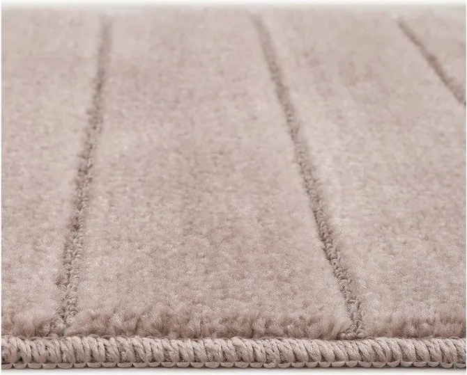 Hnedé kúpeľňové predložky v súprave 2 ks 50x80 cm Yeni Cizgli – Foutastic