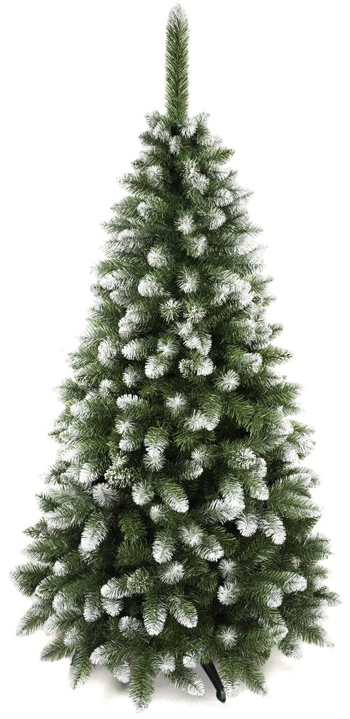 Umelý vianočný stromček - diamantová borovica PREMIUM zasnežený efekt 150cm