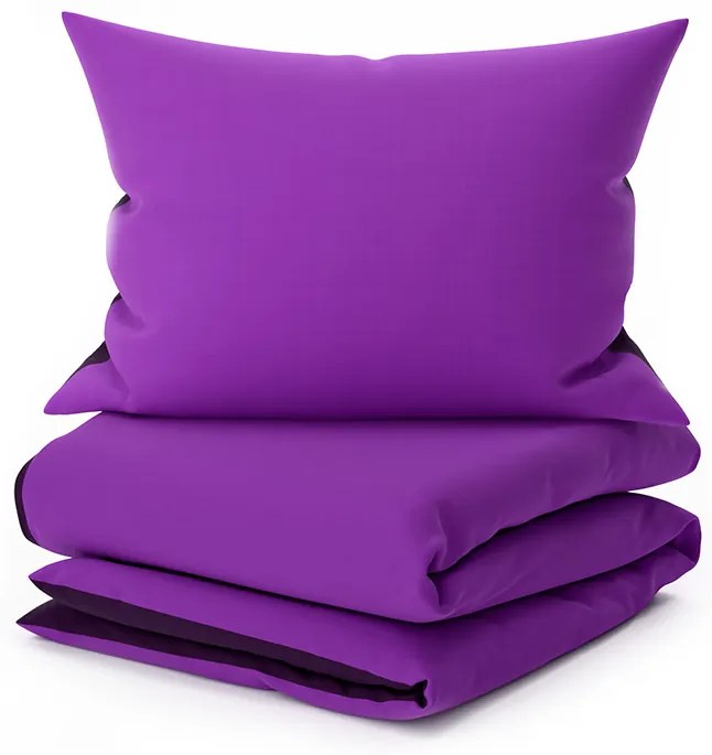 Bavlnené obliečky VIOLETTA fialové Rozmer obliečky: 70 x 90 cm | 140 x 200 cm