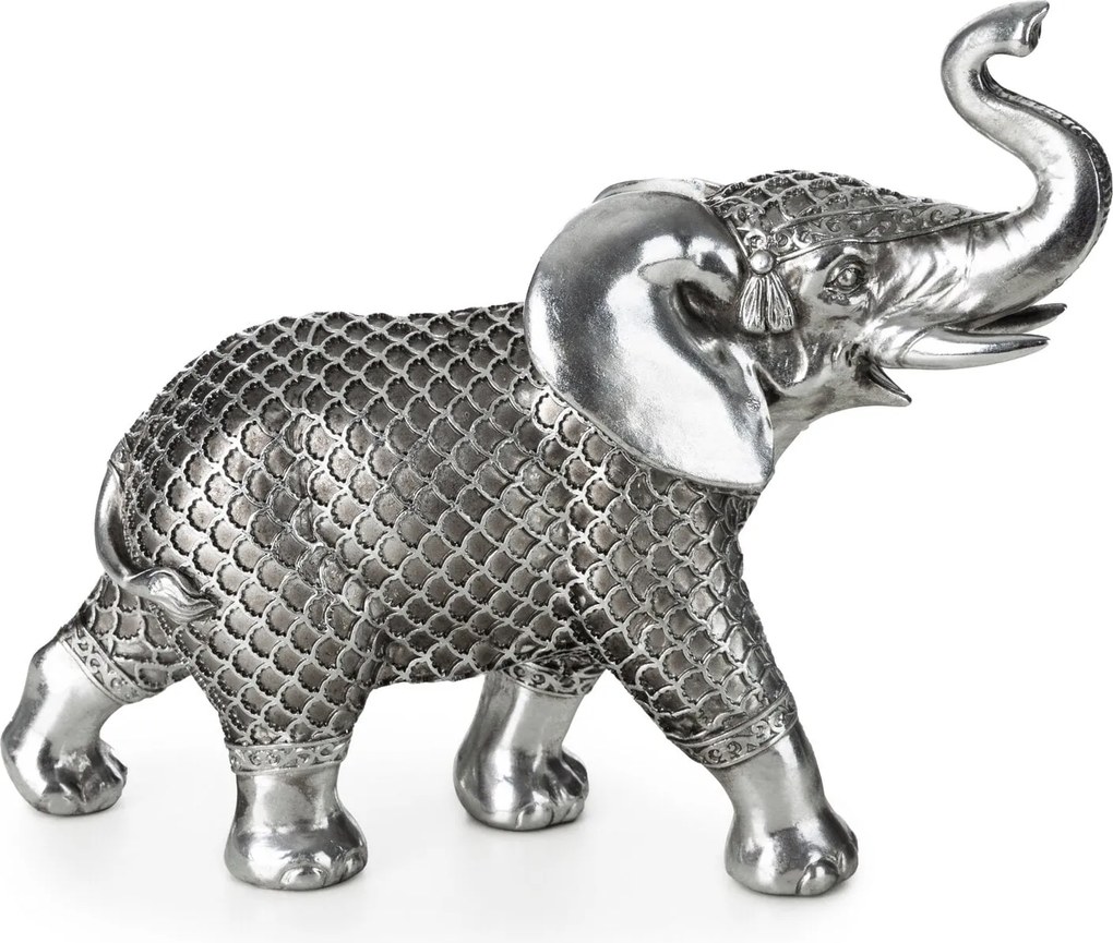 DEKORAČNÁ SOŠKA EVAN 9X25X20 CM SIVÁ