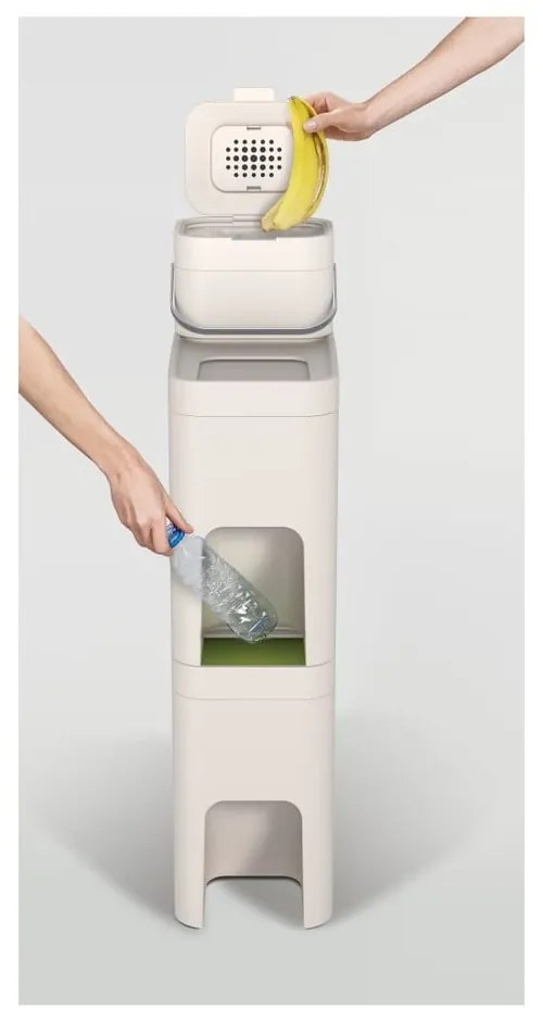Nádoba na kompostovateľný odpad Joseph Joseph IntelligentWaste Stack, 4 l